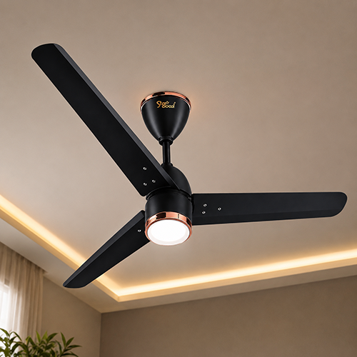 Starcool LUMI NANO 5 LED BLDC Ceiling Fan 3 Blade Size: 1200mm Integrated Underlight Remote Control 5-Star Energy Rating Efficient & Smooth Performance 3-Year Warranty Nill