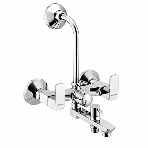 IRWA CUBWM3 Wall Mixer with L-Bend 3-in-1