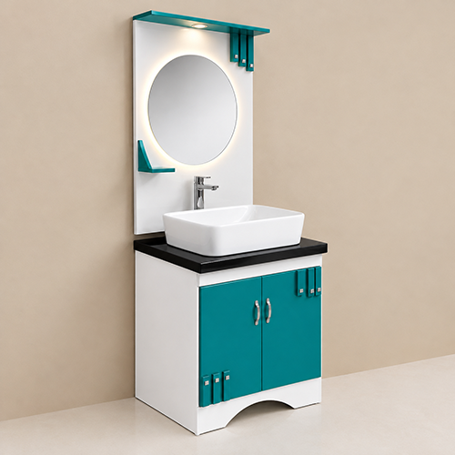 The ACODE FM 333 is designed for homeowners who appreciate modern design and everyday functionality| PVC Board Construction: Practical material for bathroom furniture NILL