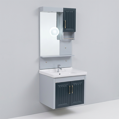 ACODE KT 6660 Wall-Mounted Designer Bathroom Vanity Cabinet Set | 100% WATERPROOF PVC BUILD | MAXIMUM STORAGE UNIT | Dimensions (L × W × H) 60 × 48 × 50 CM NILL